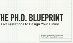 Featured image of post The Ph.D. Blueprint: Five Questions to Design Your Future